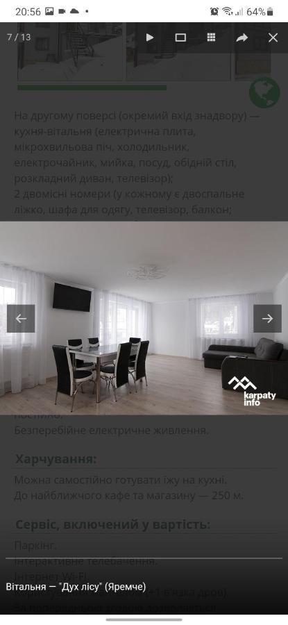 Дух Лісу Villa Yaremche Luaran gambar